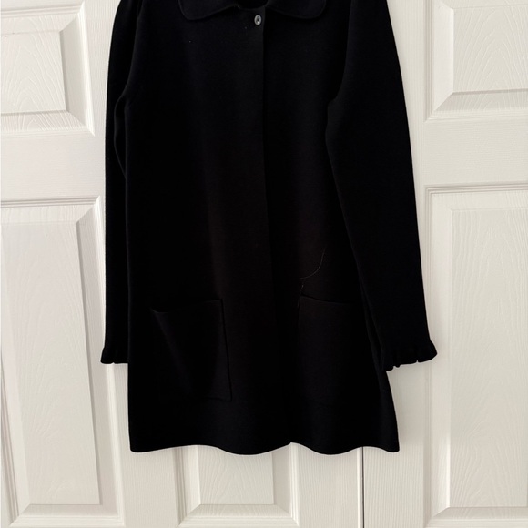 Kate Spade Rffle sweater blazer. - Picture 2 of 6
